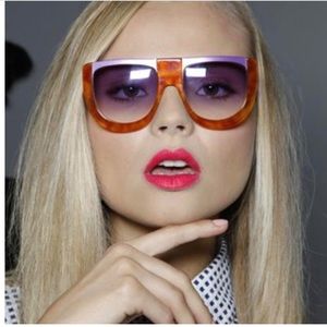 FENDI HAVANA RUNWAY SUNGLASSES FS 5198 220 LILAC